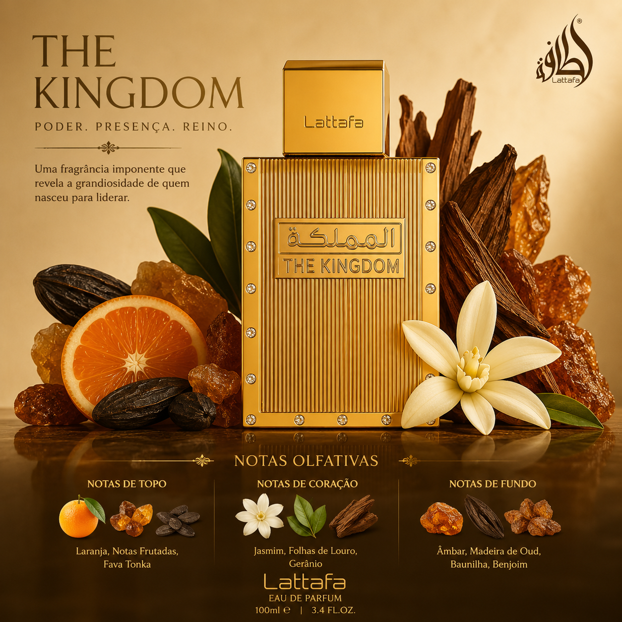 LATTAFA THE KINGDOM MEN